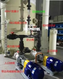 化工泵使(shǐ)用現場